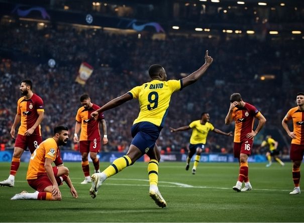 Galatasaray,evindeki 33 maçlık yenilmezlik serisini Union Saint-Gilloise karşısında 1 golle noktaladı