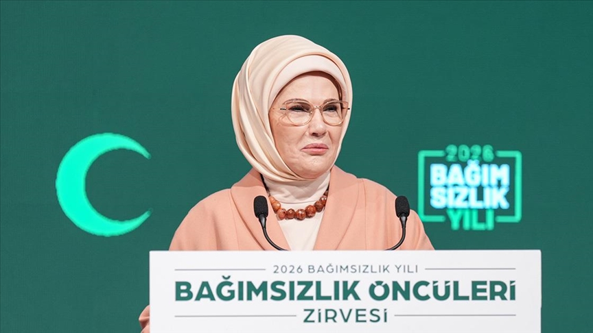 Emine Erdoğan: 'Bağımsız Gelecek, Sağlıklı Nesiller' anlayışıyla 2026'yı 'Bağımsızlık Yılı' ilan ediyoruz