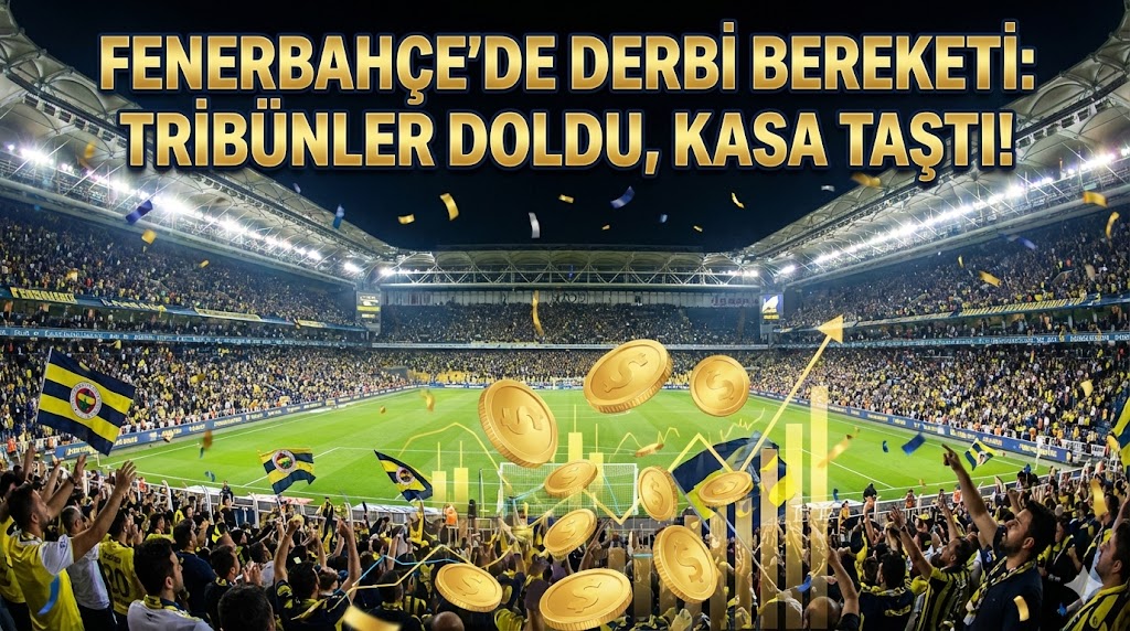 Fenerbahçe'de Derbi Haftası Bereketi: Tribünler Doldu, Kasa Doldu