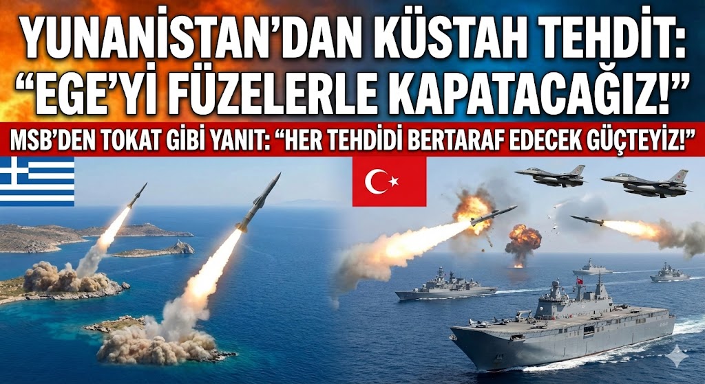 MSB'den Atina'ya Net Mesaj: Tehditleri Bertaraf Edecek Güçteyiz