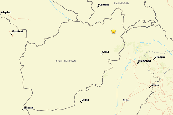 Afganistan'da deprem Afganistan'da deprem