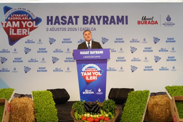 Aslan: İstanbul tarımı Türkiye’ye örnek oluyor