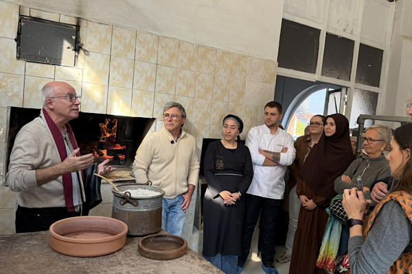 Belçikalı gastronomi ekibi Çorum’da Hititlerin ekmek kültürünü araştırıyor
