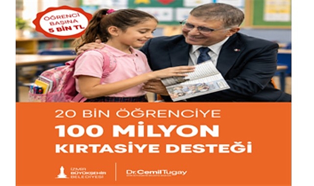 Büyükşehir'den 100 milyon TL'lik kırtasiye desteği