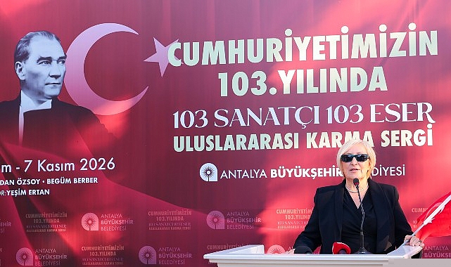 Büyükşehir'den Cumhuriyet'in 103. yılına sanatsal kutlama