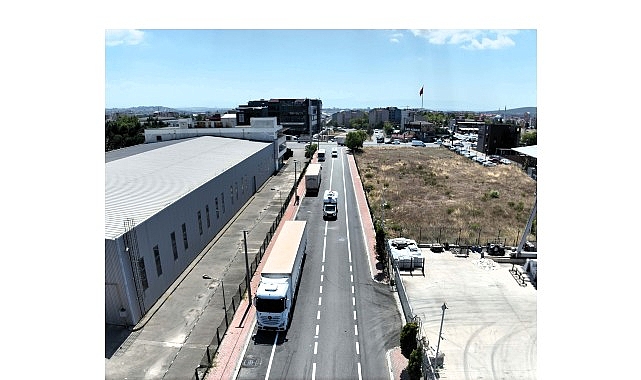 Çayırova hal bölgesinin ulaşım ağı güçlendirildi