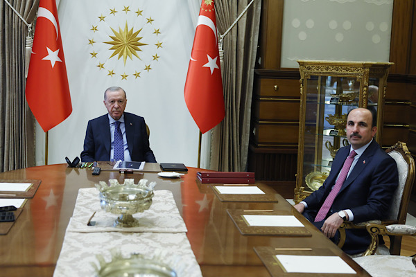 Cumhurbaşkanı Erdoğan, Başkan Altay’ı kabul etti Cumhurbaşkanı Erdoğan, Başkan Altay’ı kabul etti