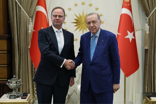 Cumhurbaşkanı Erdoğan, Hollanda Büyükelçisi Dorhout’u kabul etti Cumhurbaşkanı Erdoğan, Hollanda Büyükelçisi Dorhout’u kabul etti