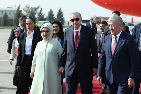 Cumhurbaşkanı Erdoğan, Kırgızistan'da Cumhurbaşkanı Erdoğan, Kırgızistan'da