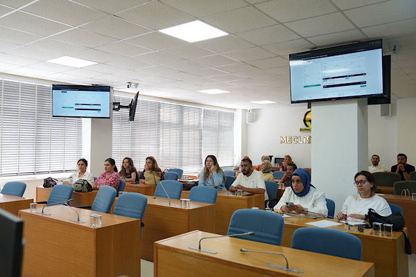  Düzce Belediyesi personeline Personel Takip Sistemi eğitimi verildi