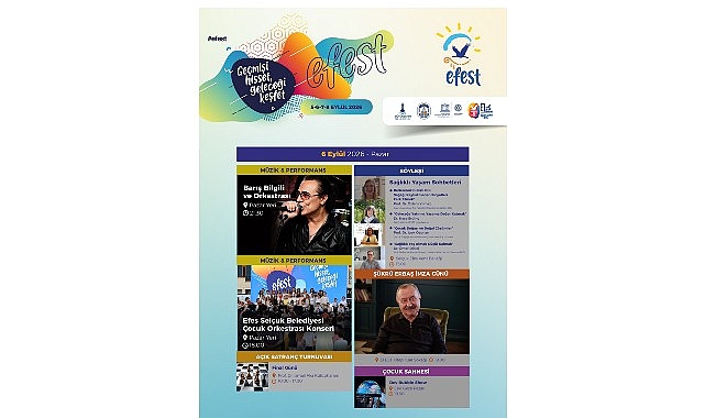 EFEST 2026 Kültür, Sanat ve Müzikle Efes Selçuk'u Saracak