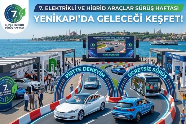 Elektrikli araç sahipleri Yenikapı’da buluşuyor