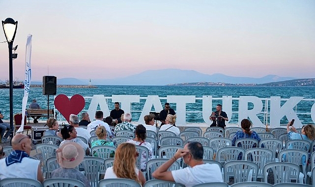 Gün Batımı Konserleri, baştan sona yenilenen Çiftlikköy Sahili'nde