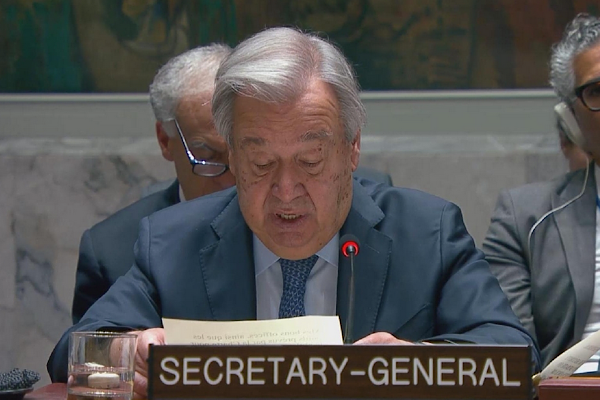 Guterres: Gençlerle eşit ortaklar olarak çalışmalıyız