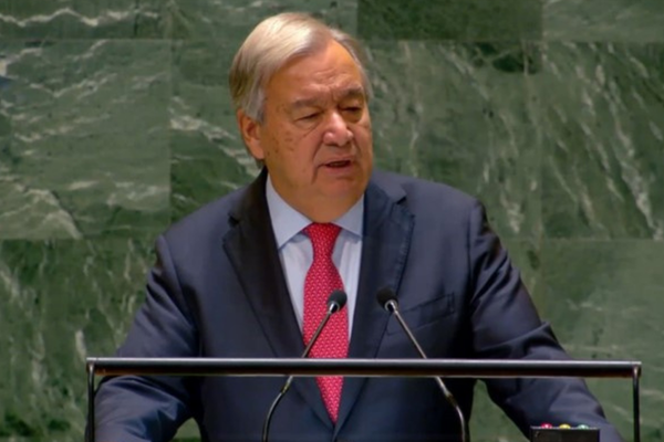 Guterres: Suriye halkı toparlanma yükünü tek başına taşımamalı Guterres: Suriye halkı toparlanma yükünü tek başına taşımamalı