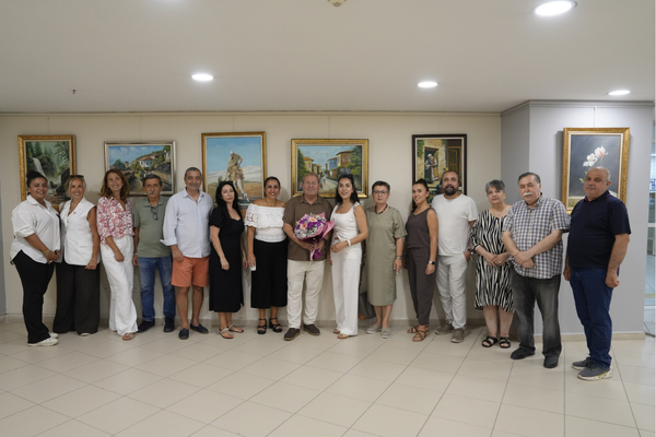 "Hayatın İçinden" resim sergisi Kartal'da açıldı