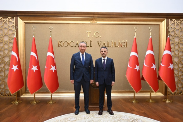 İçişleri Bakanlığı Strateji Geliştirme Başkanı Parlak, Vali Aktaş’ı ziyaret etti