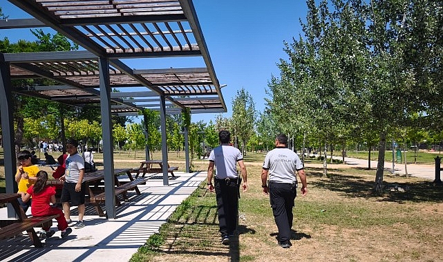 Kameralar ve ekipler iş başında, güvenlik zirvede   