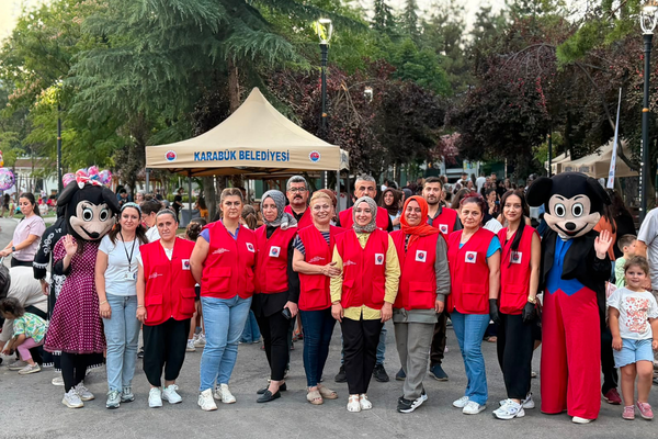 Karabük'te çocuklar için yaz şenliği düzenlendi