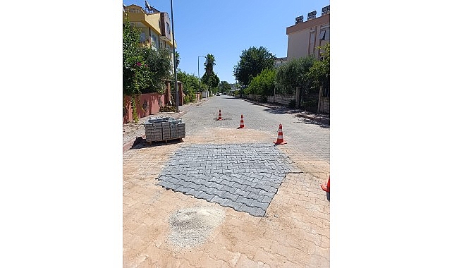Kemer'de altyapı çalışmaları 