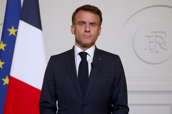 Macron: Fransa'nın Ukrayna ve müttefiklerine desteği sarsılmayacak