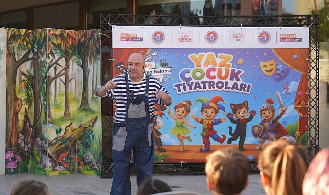 Maltepe Belediyesi'nden Çocuklara Yaz Boyu Tiyatro Keyfi