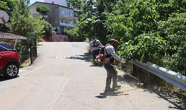 Maltepe'de çevre düzenleme çalışmaları devam ediyor