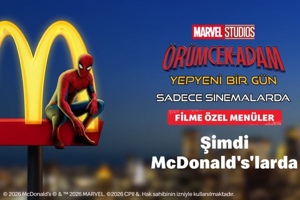 "Örümcek Adam: Yepyeni Bir Gün" efsane kahraman şimdi McDonald's Türkiye'de