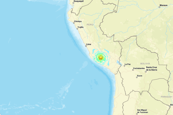Peru'da deprem Peru'da deprem