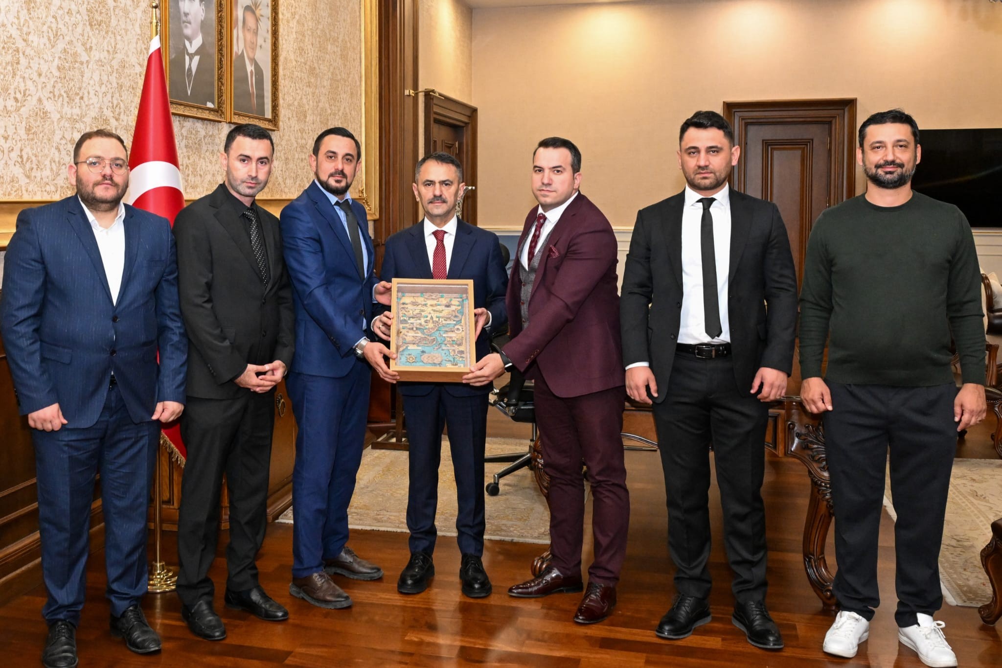 SAVGEN Başkanı Muhammed Gökmen'den Vali Aktaş ziyareti