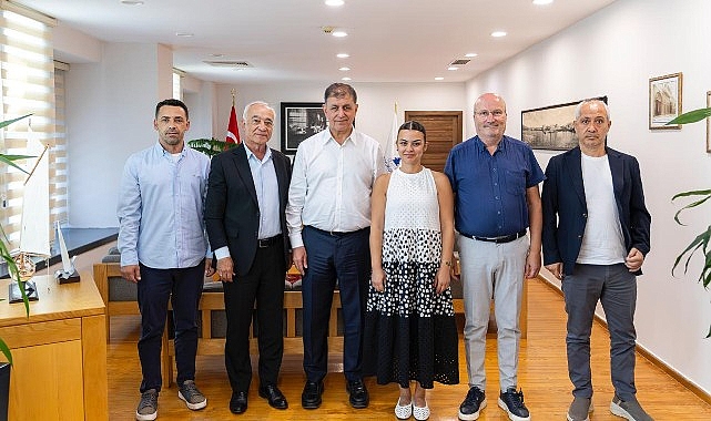  Seferihisar Belediye Başkan Vekili Fuat Gümüş ve meclis üyelerinden Cemil Tugay'a ziyaret
