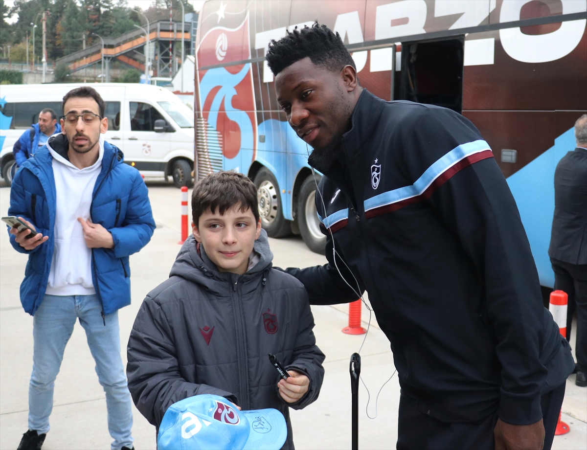 Trabzonspor kafilesi, Ankara'ya gitti