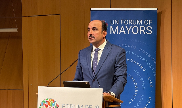 UCLG Başkanı ve COP31 Şehirler ve Yerel Yönetimler Özel Elçisi Başkan Altay, “6. Birleşmiş Milletler Belediye Başkanları Forumu"na Katıldı