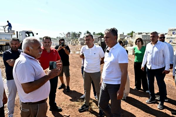 Uysal, Doğuyaka’daki yangın bölgesini inceledi