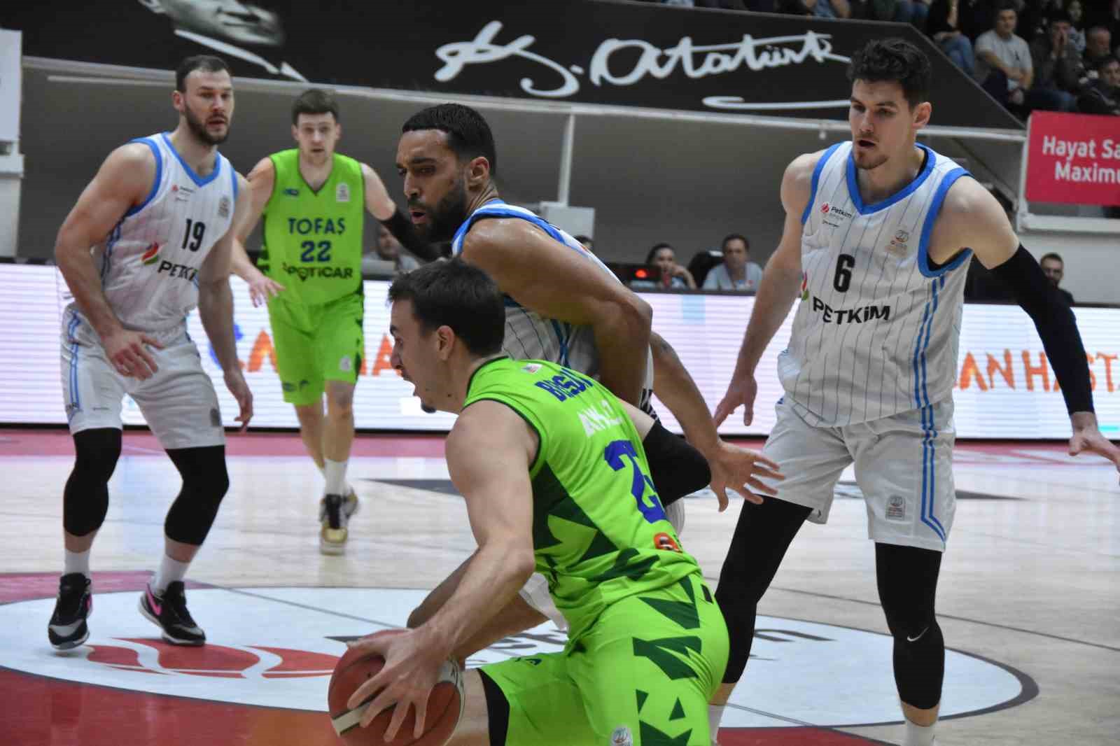 Basketbol Süper Ligi: Aliağa Petkimspor: 76 - TOFAŞ: 82
