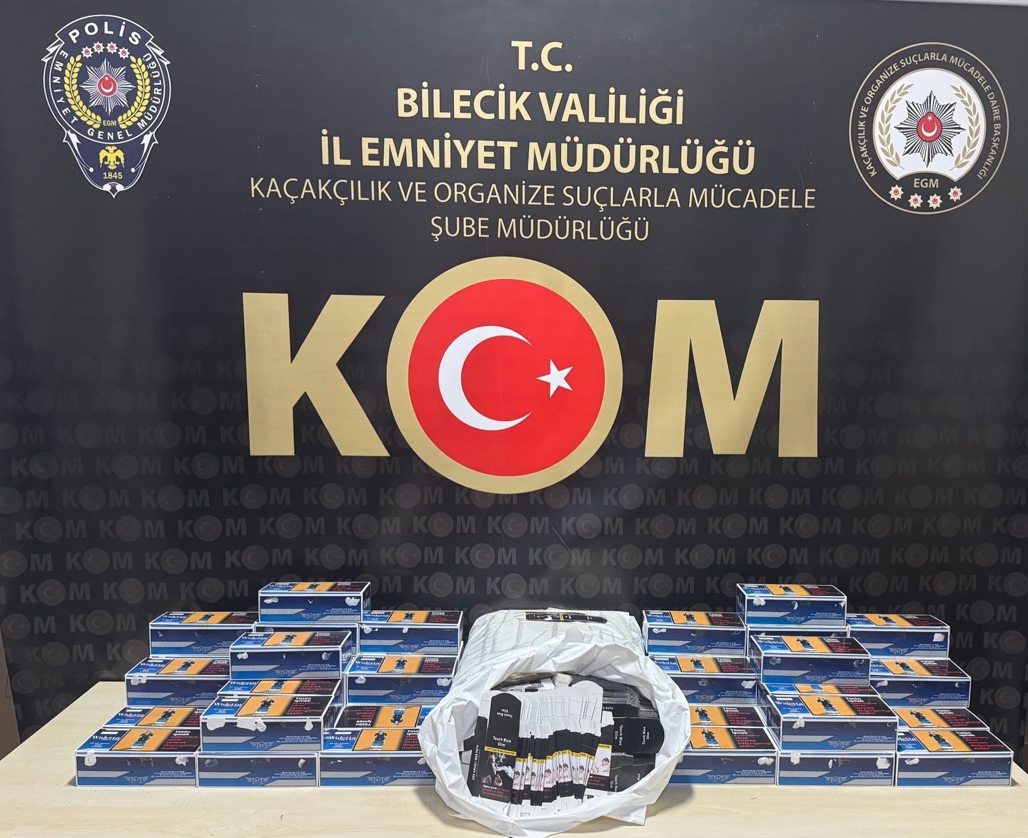 Bilecik’te araçtan binlerce makaron çıktı
Bilecik’te araçtan binlerce makaron çıktı