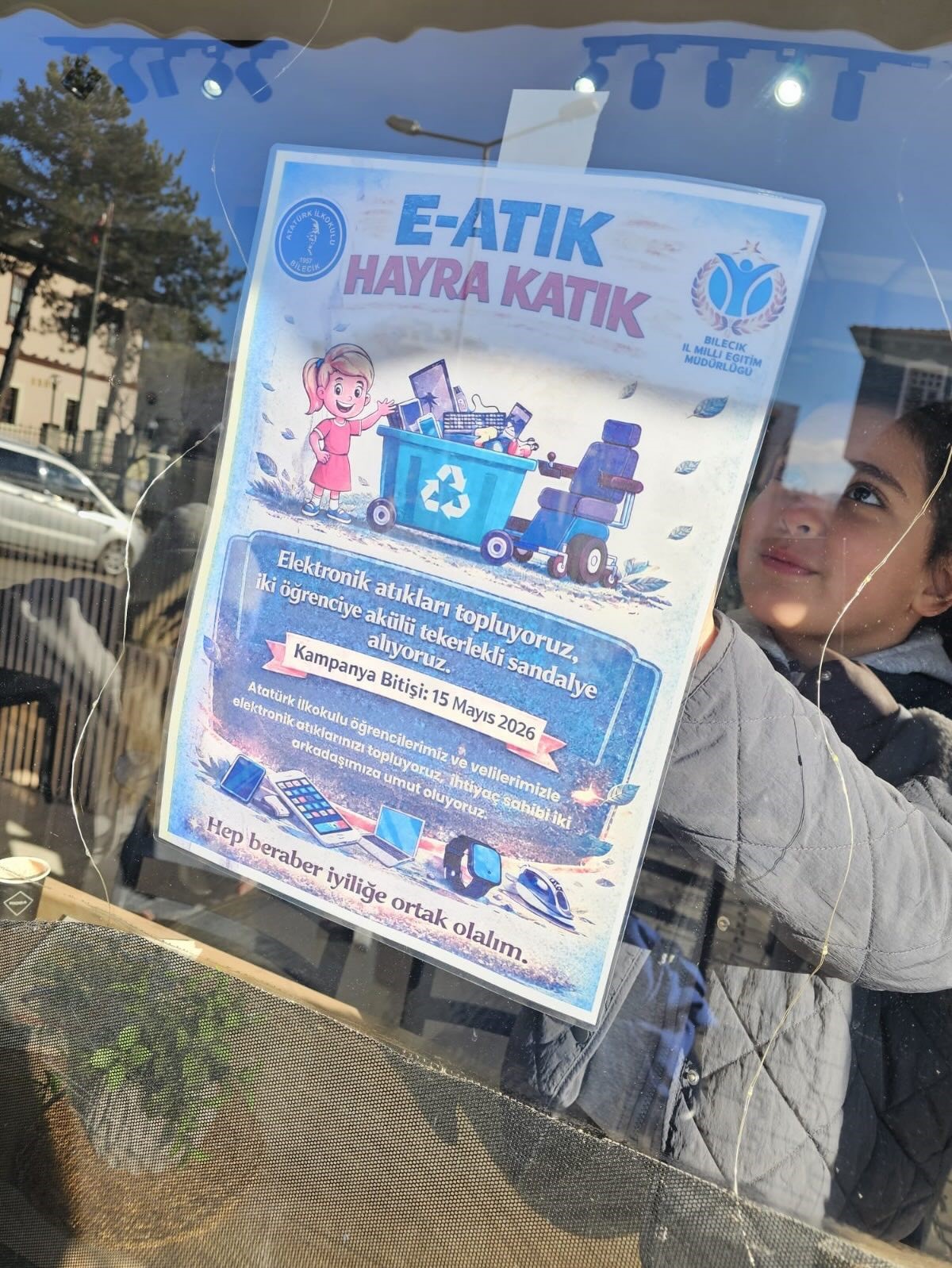 Bilecik’te E-atıklar akülü tekerlekli sandalyeye dönüşüyor
Bilecik’te E-atıklar akülü tekerlekli sandalyeye dönüşüyor