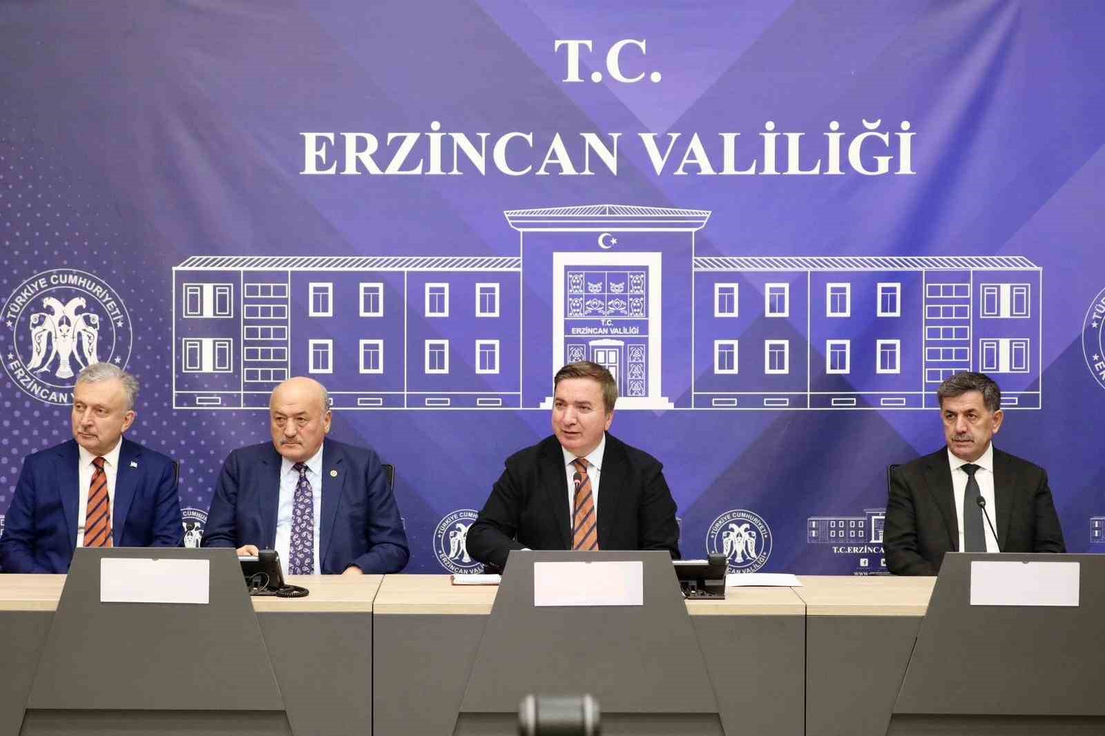 Erzincan’da 2026 yılı 1. İl Koordinasyon Kurulu Toplantısı yapıldı
