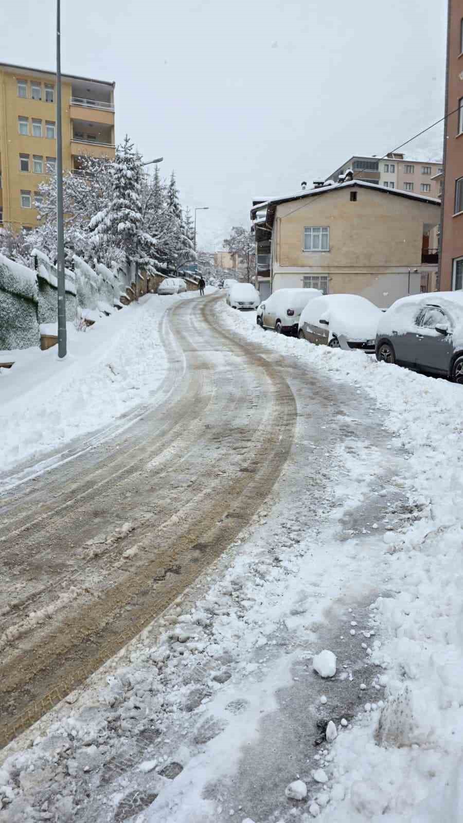 Gümüşhane’de kar 247 köy yolunu ulaşıma kapattı
