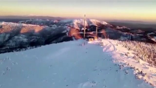 Kavaklıdere beyaza büründü
