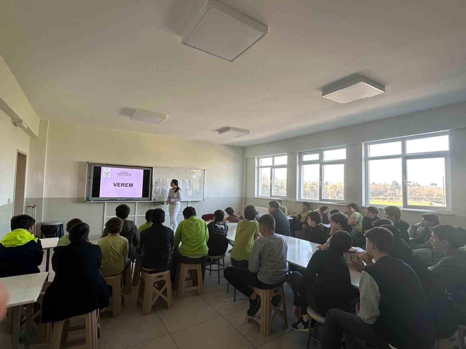 Kaynaşlı’da verem farkındalık eğitimi düzenlendi
