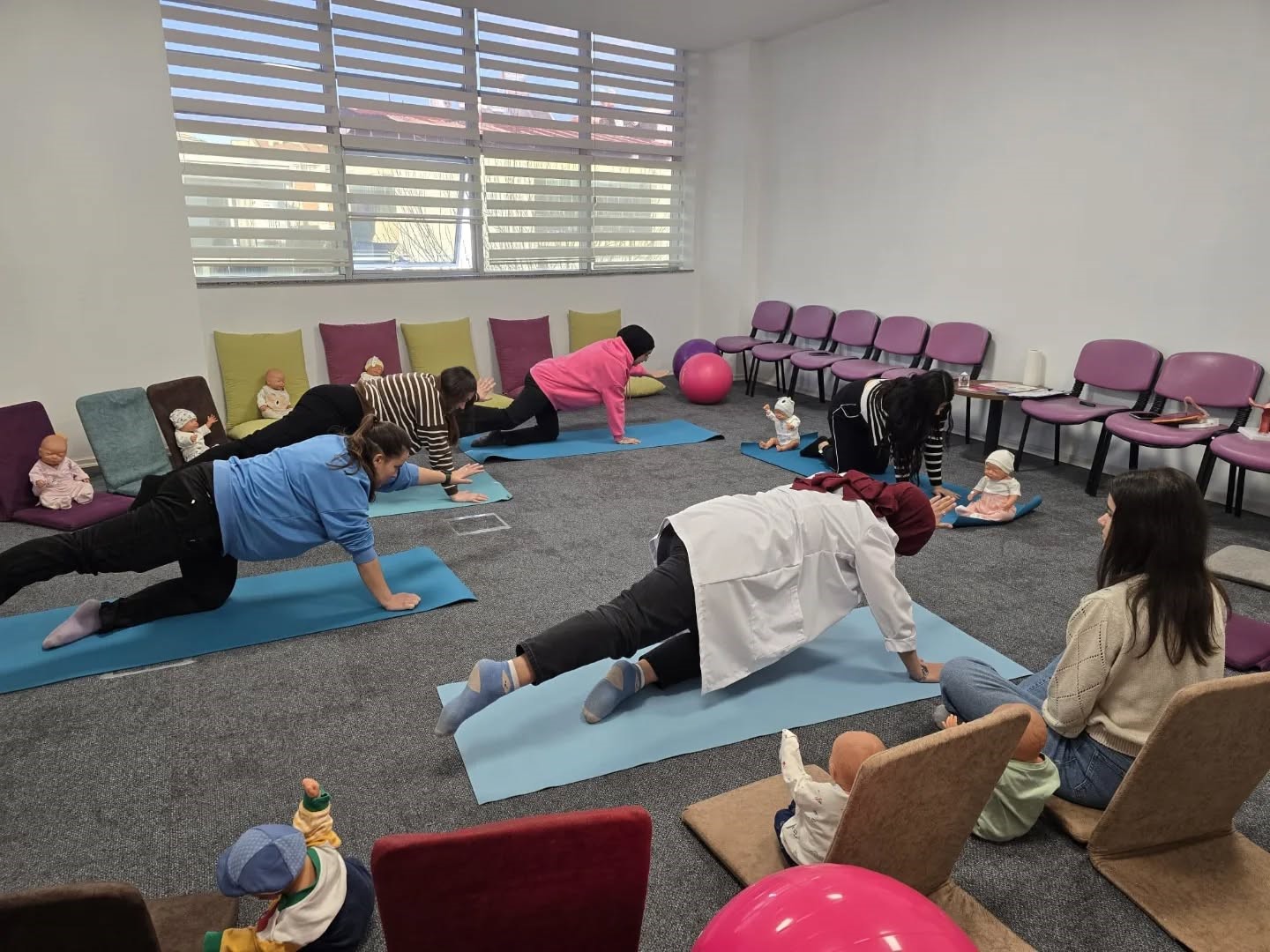 Nazilli’de Gebe Okulu eğitimleri aralıksız sürüyor
