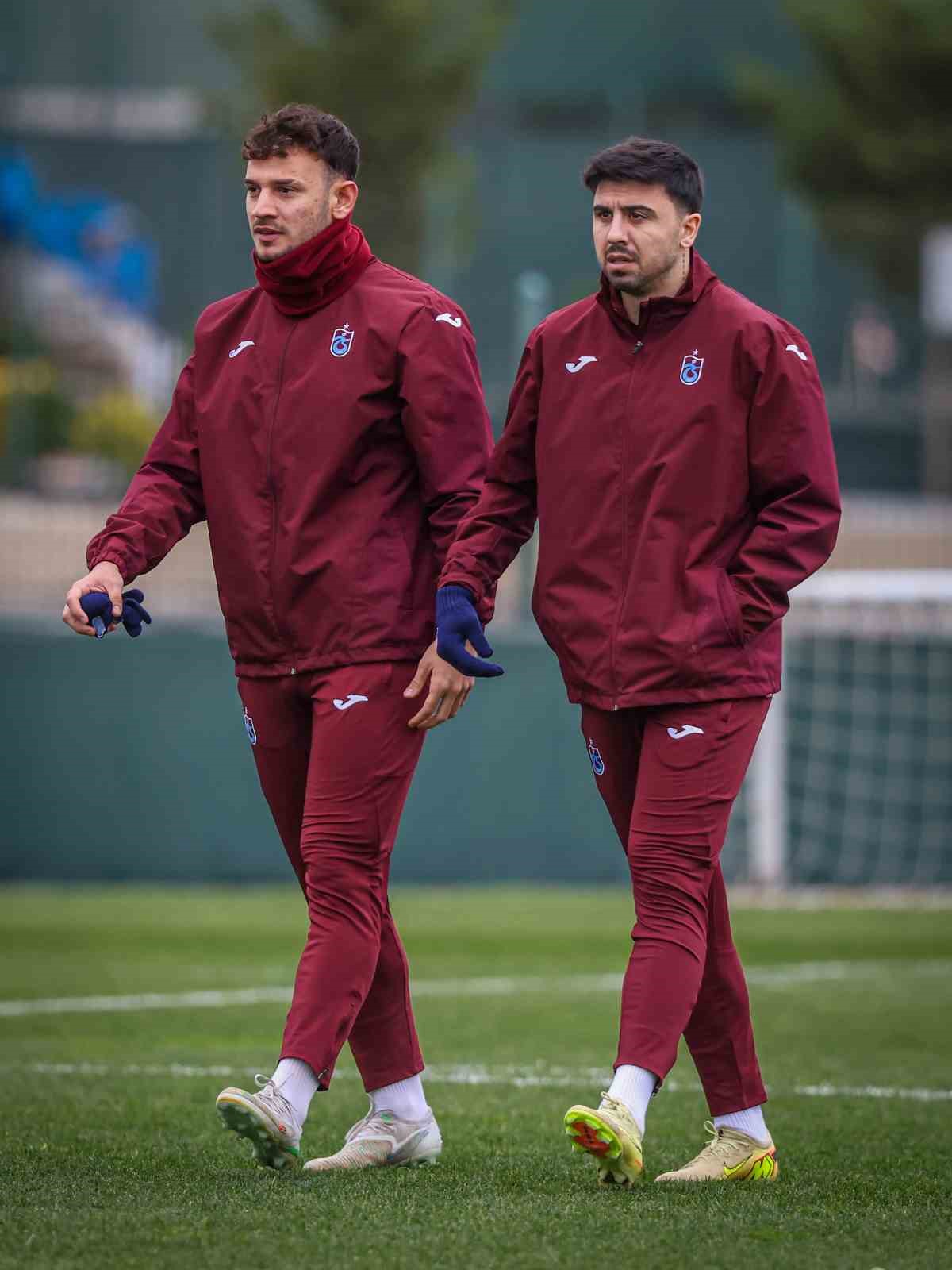 Trabzonspor kupa hazırlıklarını sürdürdü
