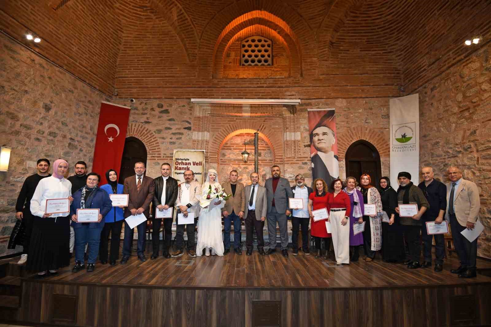 Usta şair Orhan Veli Kanık, Osmangazi’de anıldı
