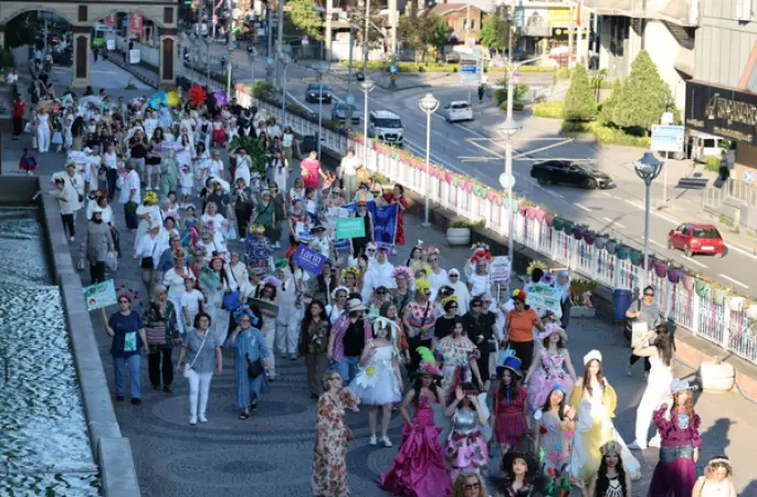 3. Kapanca Sokak Festivali renkli kortejle başladı