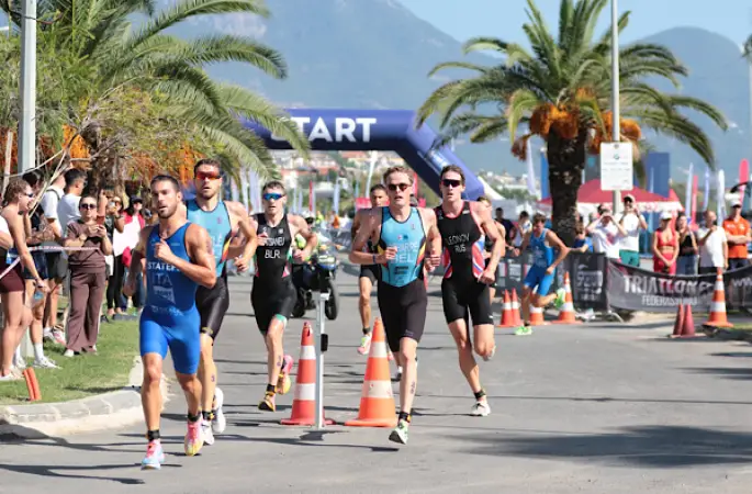 35. Uluslararası Alanya Triatlonu başladı