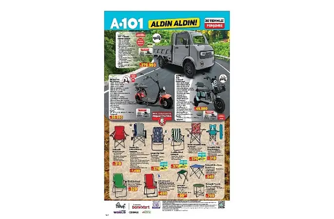 A101 30 Temmuz'da Elektrikli Kamyonet Satacak