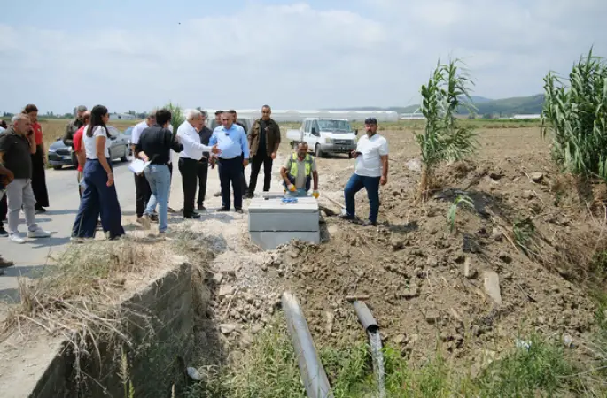  Adana’da 9 kilometrelik Doruk Grup Yolu asfaltlanıyor