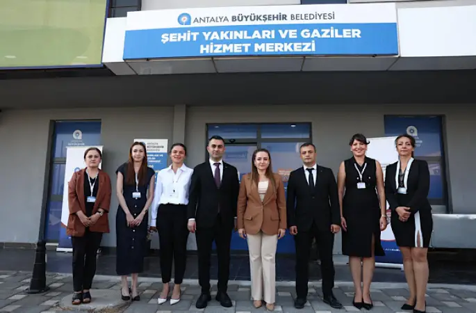 Antalya’da Şehit Yakınları ve Gaziler Hizmet Merkezi açıldı