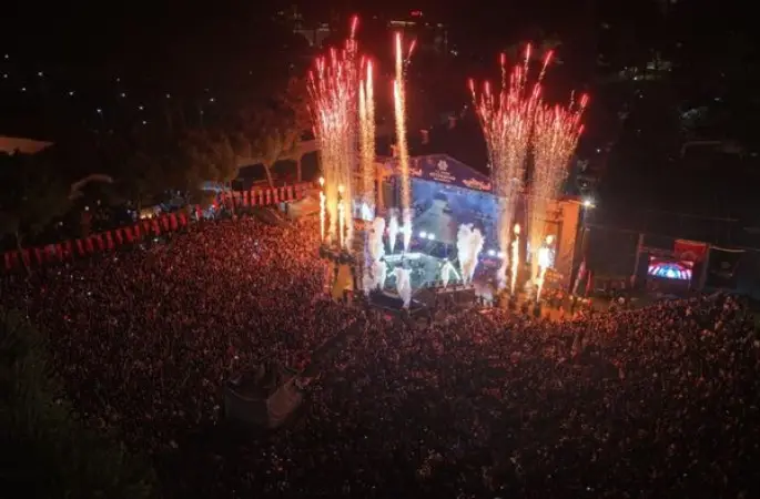 Aydınfest’in ilk gününde 70 binden fazla kişi bir araya geldi